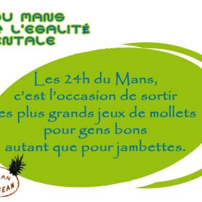 L'occasion des jeux de mollets