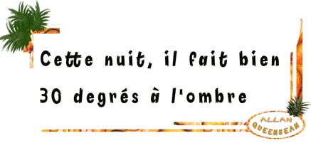 Il fait beau cette nuit