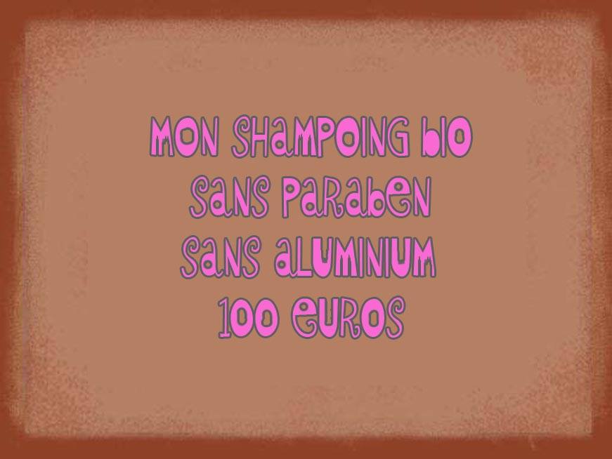 Shampoing