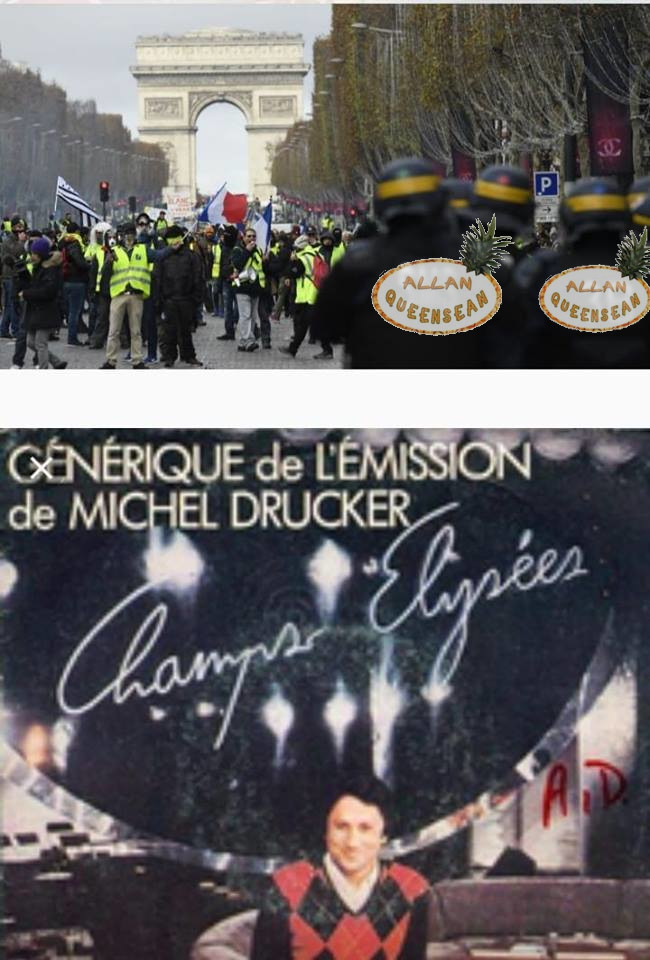 Gilets Jaunes Champs Elysees