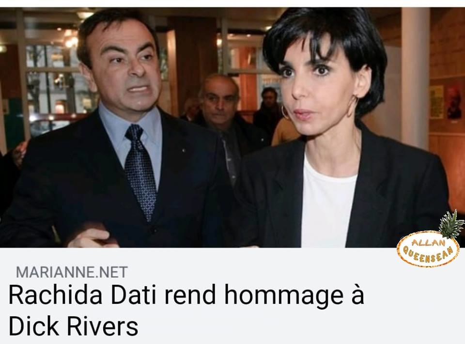 Dick Rivers Carlos Ghosn Rachida Dati