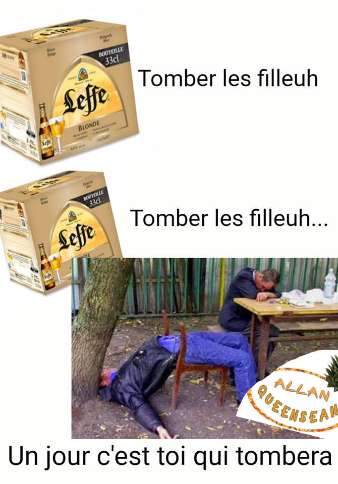 Leffe tomber