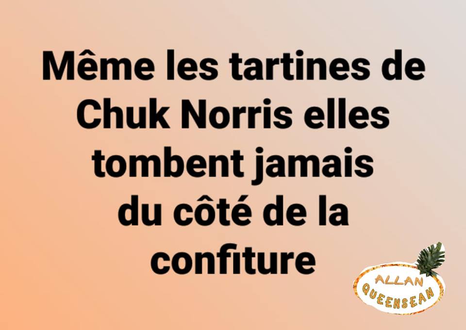 Chuck Norris tartines
