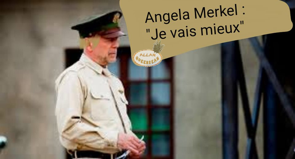 Angela Merkel Bruce Willis