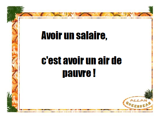 Salaire sale air
