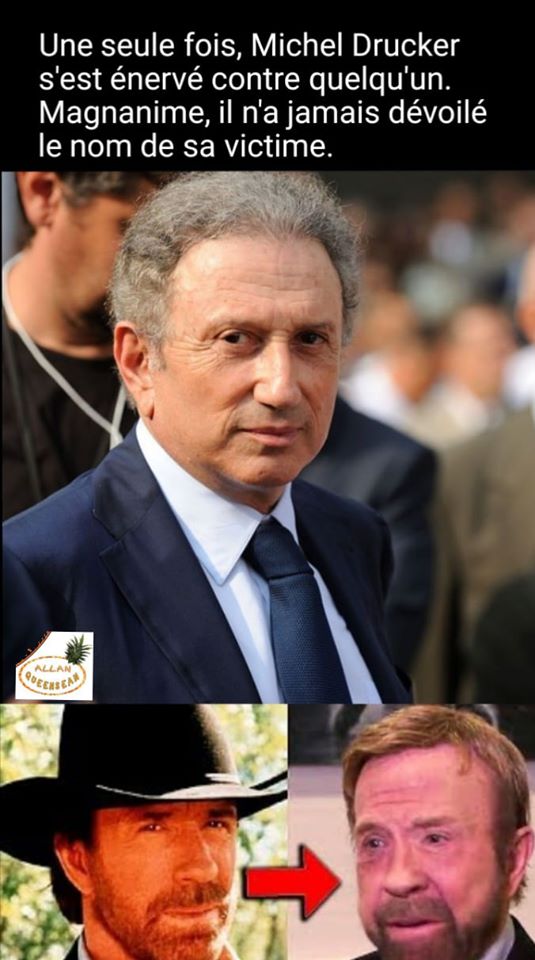 Chuck Norris Michel Drucker