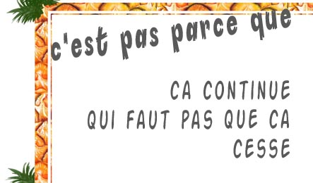 ca continue ou ca cesse