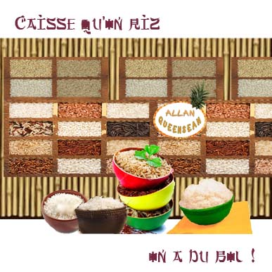 Caisse qu'on riz