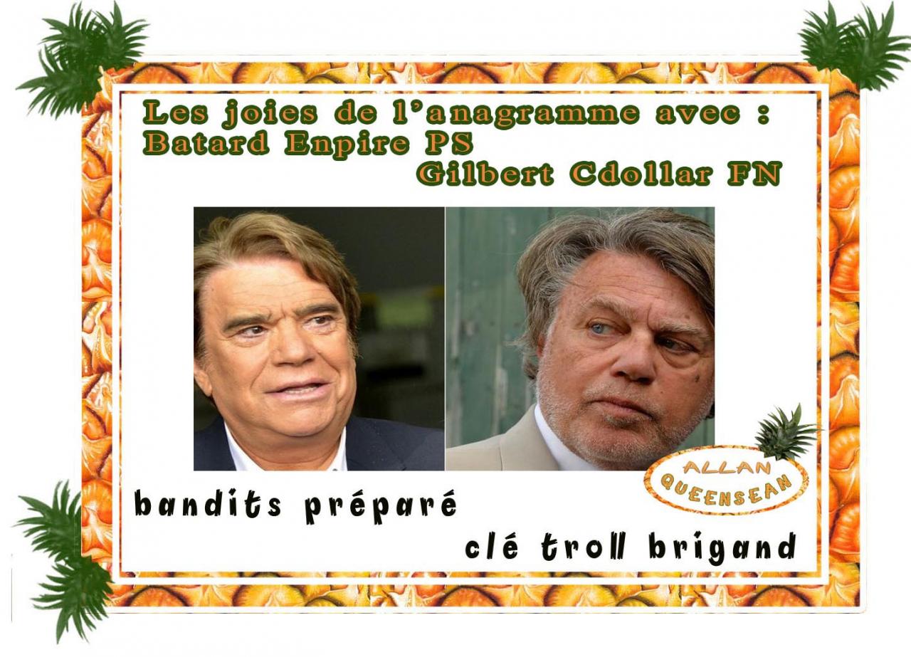 Gilbert Collard et Bernard Tapie
