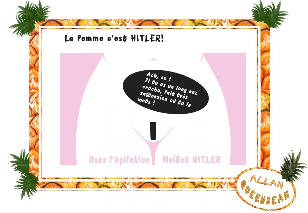 epilation hitler