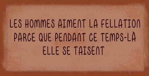 Qui fésilence fellation