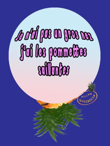 gros nez pommettes