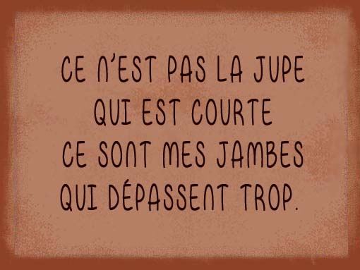les jambes poussent