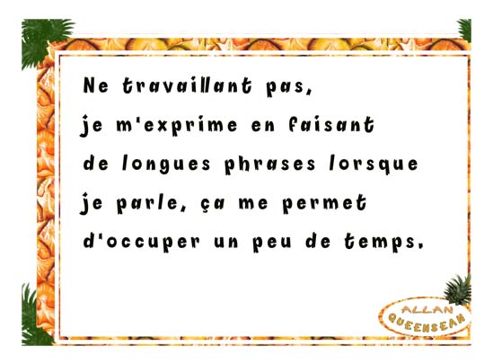Longues phrases