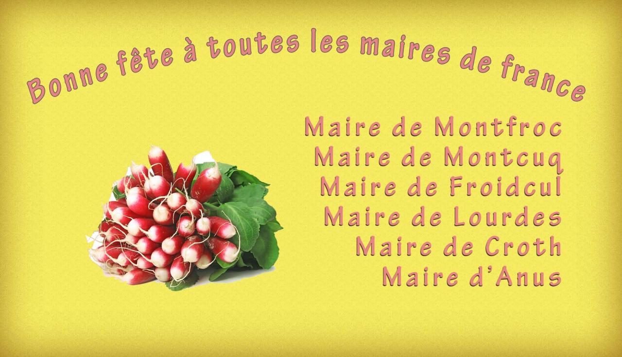 Les maires d'où