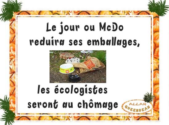 Mcdo et ecologie