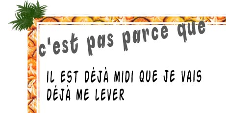 Demain, je me lève