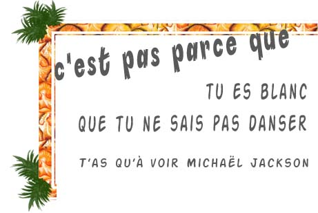 Les blancs ne savent pas danser