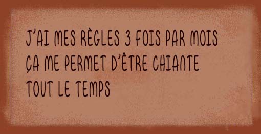 Déréglées