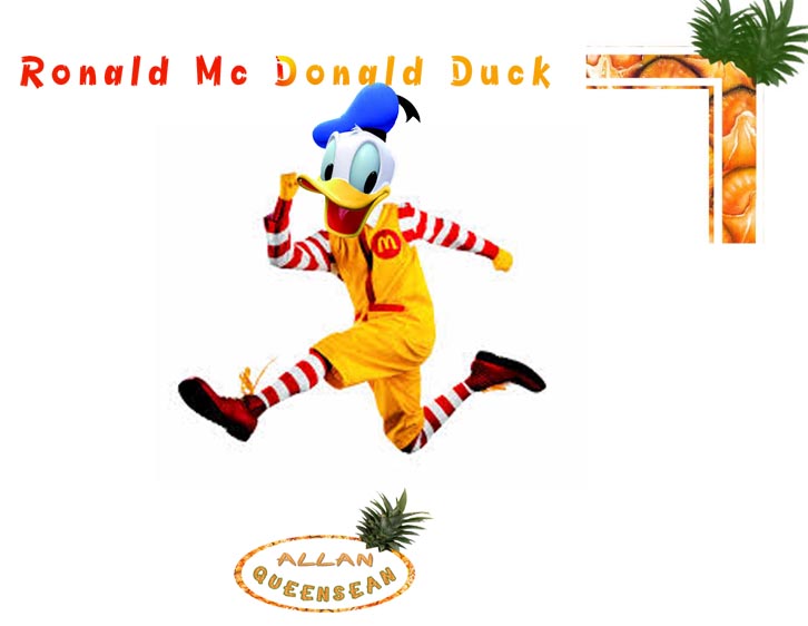 Ronald Mc Donald Duck