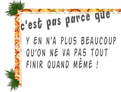 tout finir