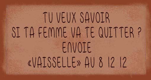 vaisselle